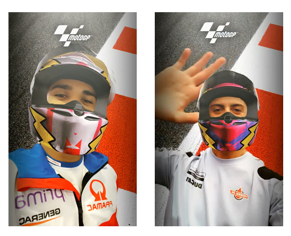 MotoGP launches its first Augmented Reality lens on Snapchat to innovatively engage with fans
