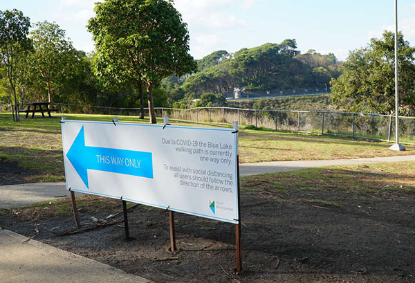 Mount Gambier introduces one way exercise circuit for Blue Lake