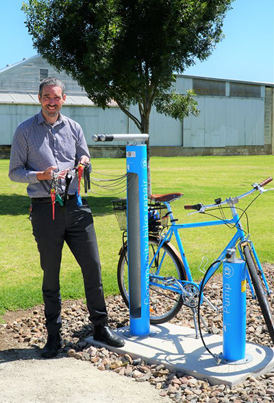 Bike maintenance station installed along Mount Gambier’s Rail Trail