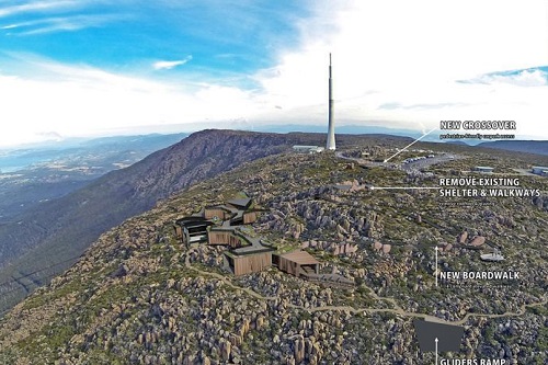 Hobart cable car company reveals expanded plans for Mount Wellington attraction