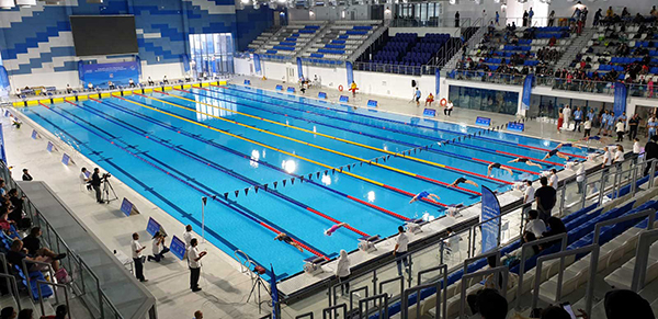 Myrtha Pools contribute to successful Arab Swimming Championships