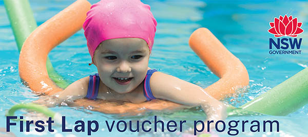 NSW Government raises awareness of  First Lap swim voucher program