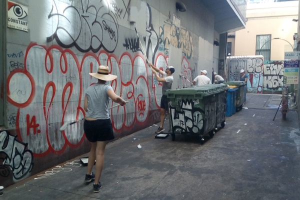 NSW communities mark Graffiti Removal Day