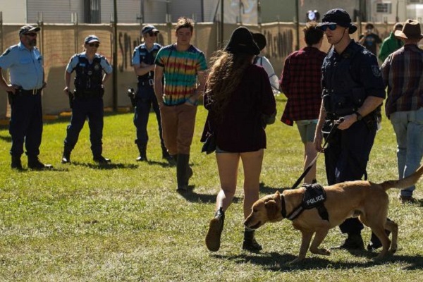 Music festival deaths inquest hears presence of Police dogs led to panicked drug-taking