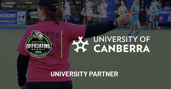 National Officiating Summit partners with University of Canberra to deliver research stream