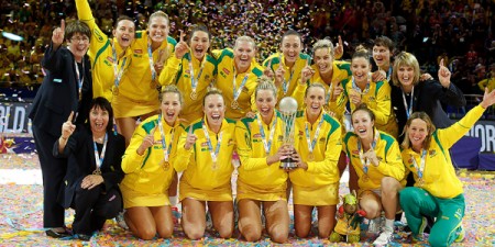 World record crowd sees Australia secure Netball World Cup