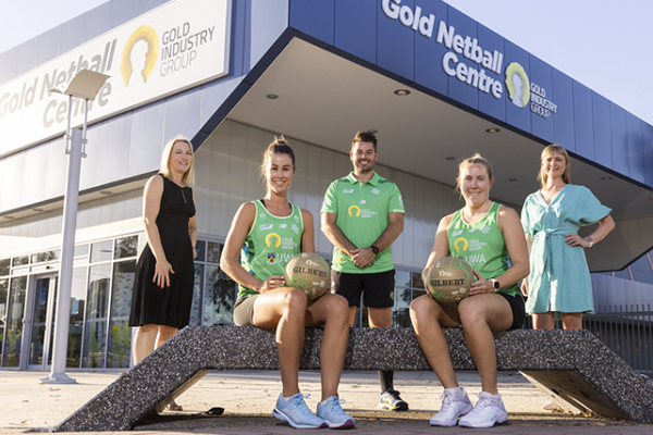 Gold Industry Group renews sponsorship deal with Netball WA