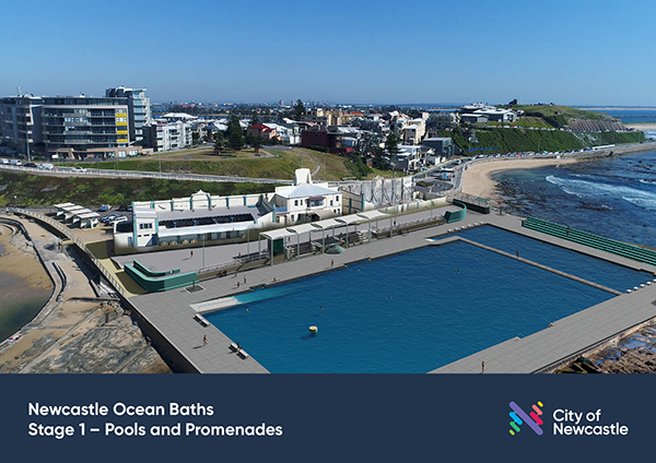 Newcastle Ocean Baths revitalisation to begin in March