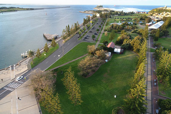 Greener public spaces planned for Newcastle’s Foreshore precinct