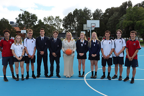 New basketball courts completed at Newcastle’s National Park