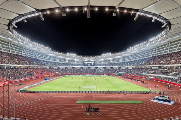 New Olympic Sports Centre opens in Shanghai satellite city