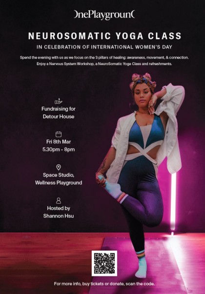 One Playground boutique gym to host fundraising event on International Women’s Day