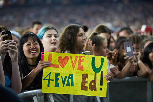 Ed Sheeran concert anticipated to set new attendance record for Optus Stadium