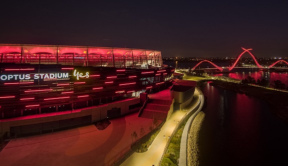 Naming rights for Perth’s Optus Stadium emerges as Western Australian election issue