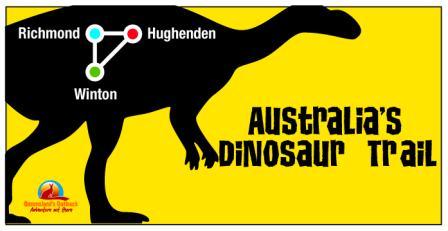 Dinosaur Trail for Queensland Outback