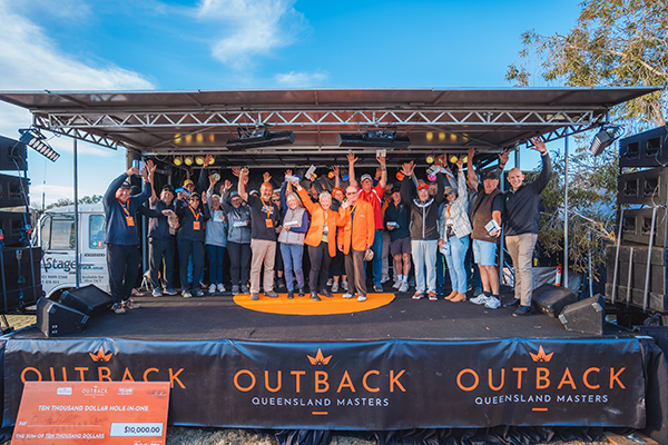 Outback Queensland Masters attracts record number of amateur golfers