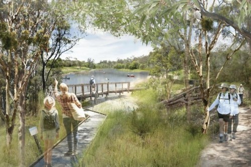 Brisbane City Council unveils plan to transform polluted waterway into city’s largest parkland