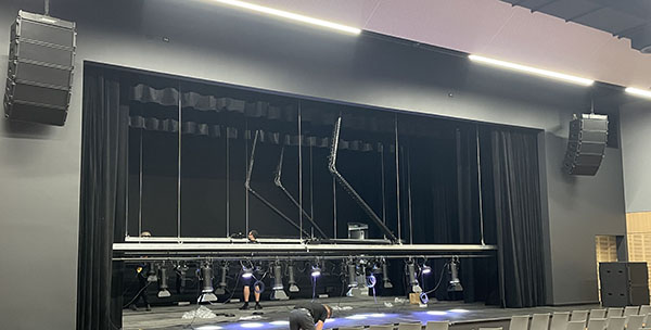 P.A. People installs TheatreQuip ‘Reference’ theatre hoists at new performing arts facility