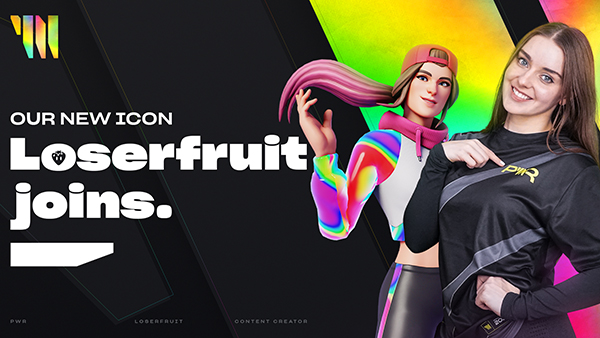 Kathleen ‘Loserfruit’ Belsten signed to PWR content creator team