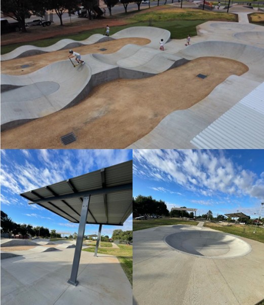 Parkes Pump Track and Skate Park open to community