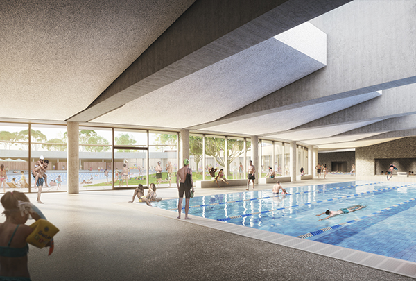 Council reveals design details for new Parramatta aquatic centre