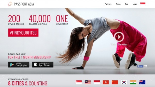 Passport Asia fitness pass making profits after six months