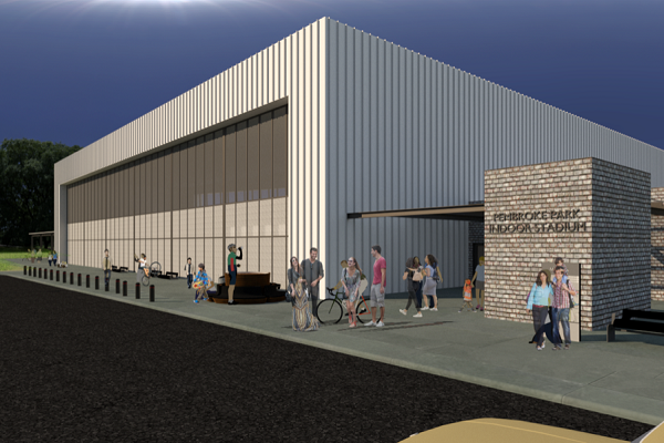 Construction begins on Sorell’s Pembroke Park sports arena
