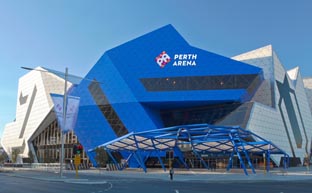 Perth Arena attracts interstate and overseas crowds
