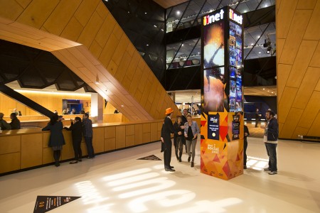 iiNet Social Post unveiled at Perth Arena