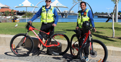 City of Perth Rangers launch bike patrols