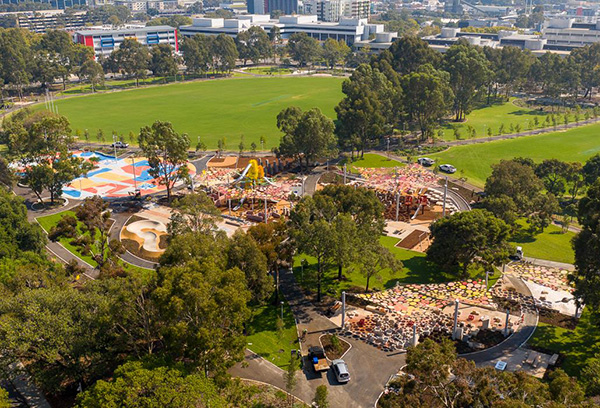 Perth’s new Wellington Square intergenerational playground opens