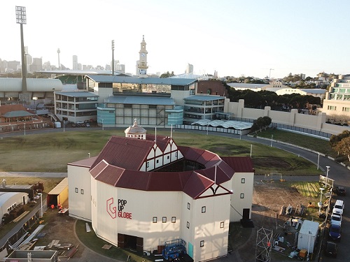 Pop-up Globe brings Shakespeare to life in Sydney’s Moore Park Entertainment Quarter