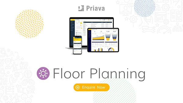 Priava introduce new floor planning module for COVIDSafe events