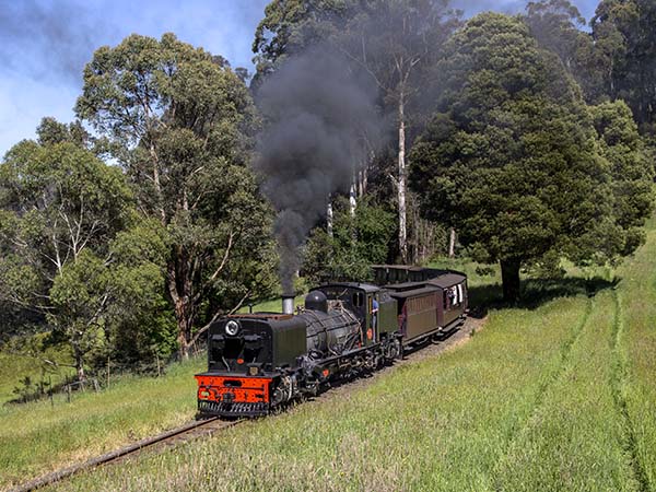 Puffing Billy Railway set to debut restored locomotive