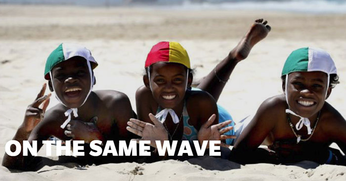 Surf message aims to keep multicultural community safe on the beaches and waterways