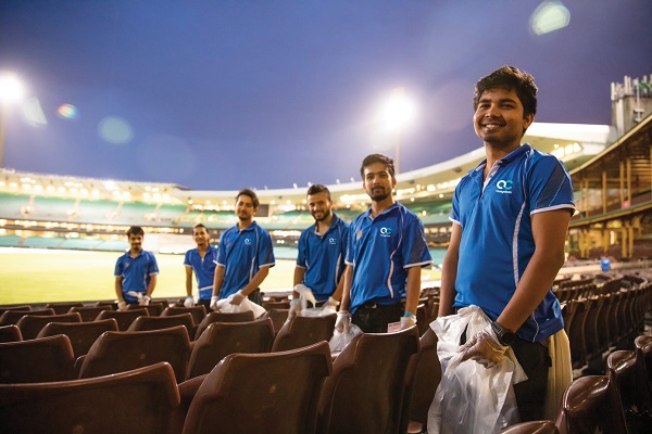 Quayclean teams on hand for T20 World Cup, concerts and racing carnivals