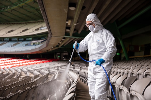 Quayclean prepares venues for 2021 AFL season with comprehensive hygiene regimes