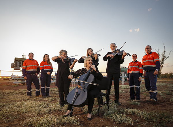Queensland Symphony Orchestra takes their music to the country