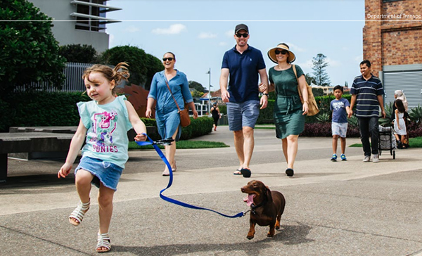 Queensland Government continues to improve walking environments in urban, regional and town centres