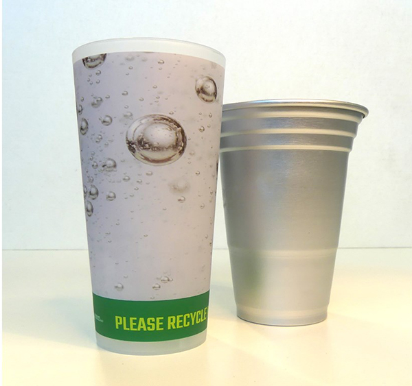 Stadiums Queensland trials reusable drinking cups at venues