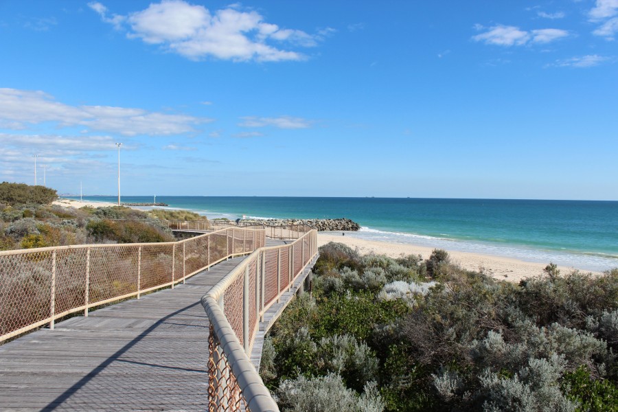 New anti-shark enclosure opens at Western Australia’s Quinns Beach