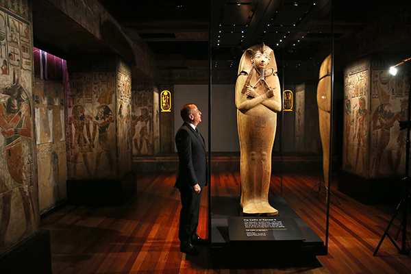 Ramses and the Gold of the Pharaohs immersive exhibition opens in Sydney