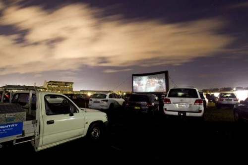 Randwick Racecourse infield to be transformed into a 450 car capacity movie theatre