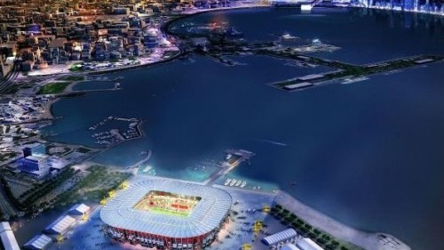 ‘Reusable’ stadium plan revealed for waterside FIFA 2022 World Cup venue