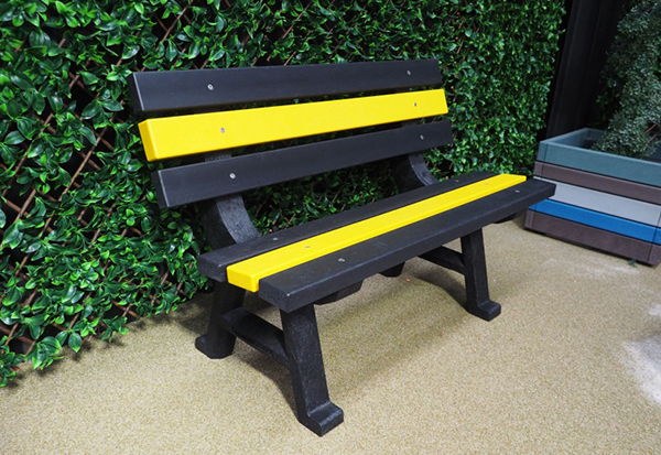 Replas develops new recycled and customised plastic Sports Themed Seats