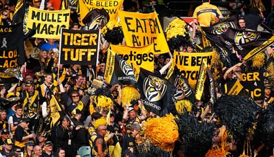 IMG STG backs Richmond fans in Port Adelaide clash