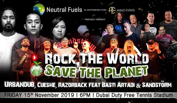 Dubai venue to host 100% environmentally sustainable rock concert
