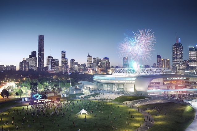 Cox Architecture reveals Rod Laver Arena redevelopment designs