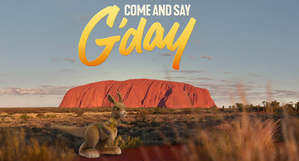Ruby the animated kangaroo unveiled as Tourism Australia’s new brand ambassador