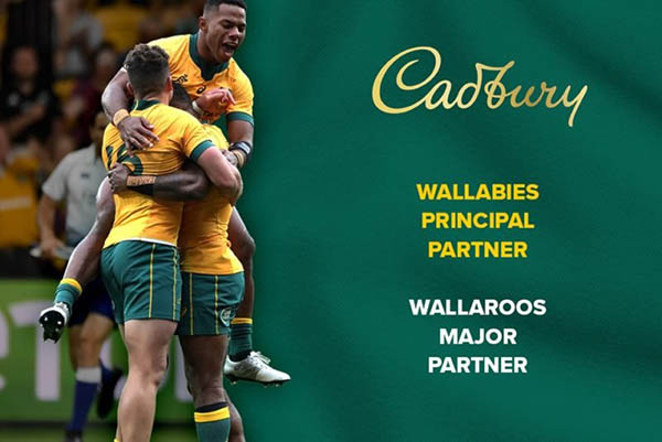 Rugby Australia announces Cadbury as new principal partner
